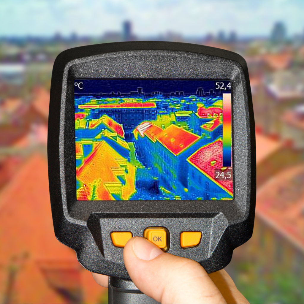 Image of a thermal imaging camera