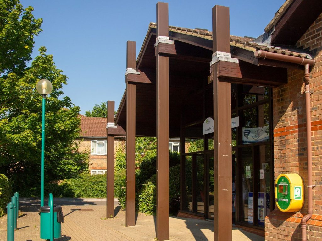 Image of Ancells Community Centre on a sunny day