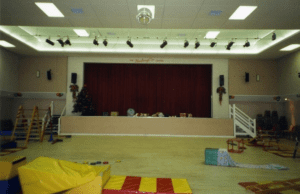 Image of the old harlington main hall